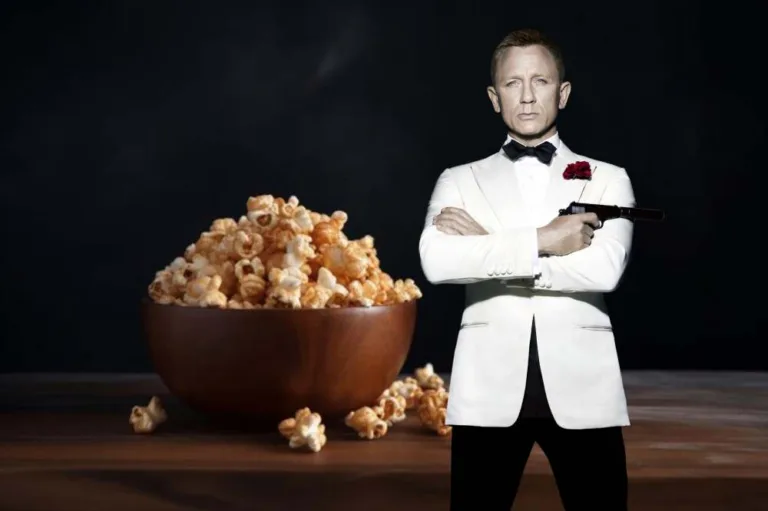 james bond popcorn