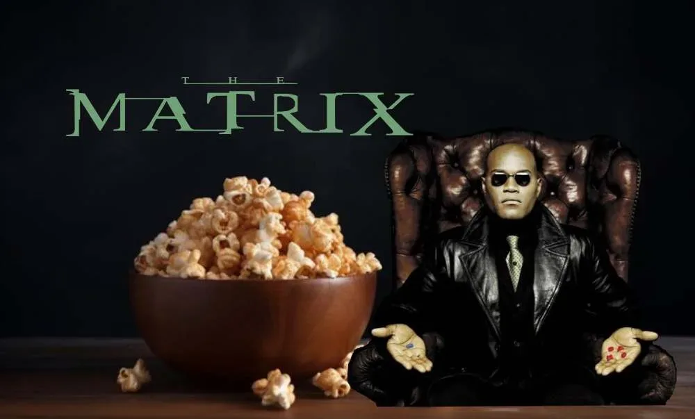 The Matrix Red Pill Spicy Sriracha Surprise Popcorn